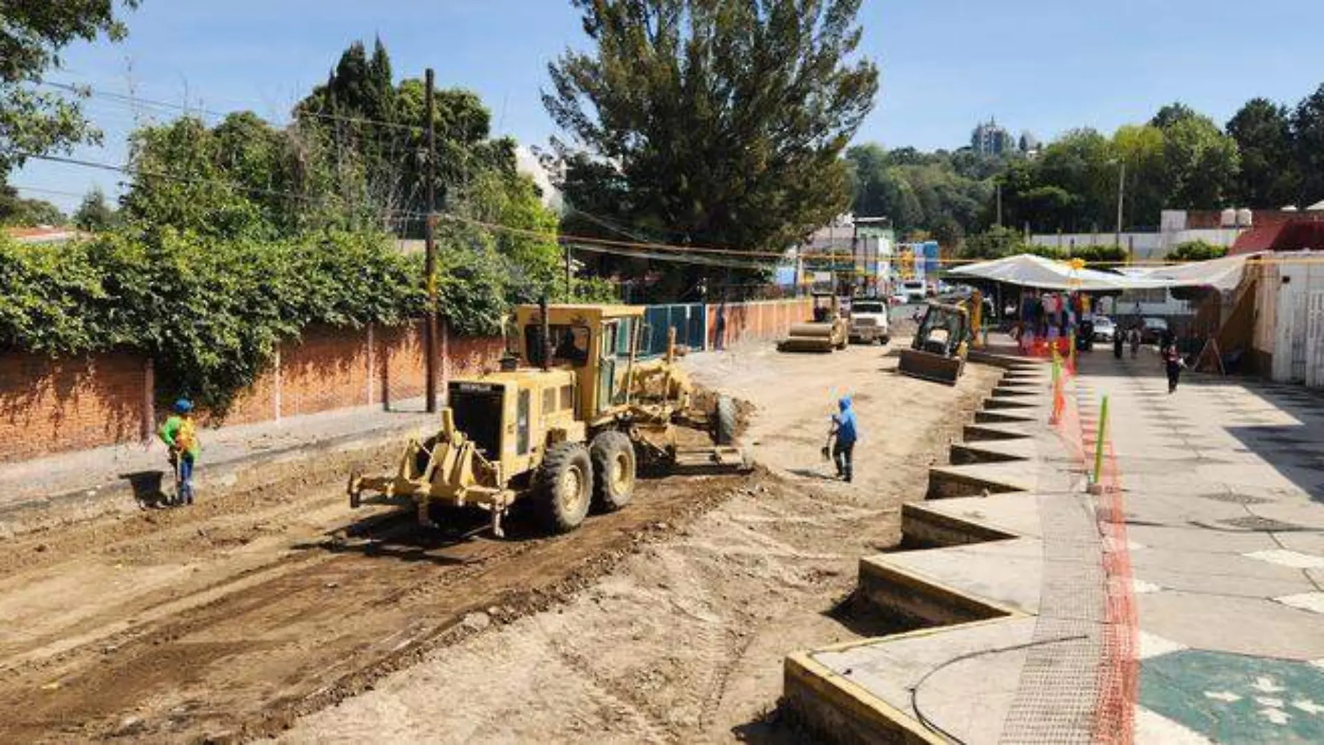 Pavimentación mercado